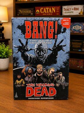 2014 BANG! The Walking Dead Survivor Showdown Card Game Complete